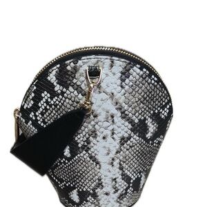 CAbi Faux Leather Snakeskin Pattern Women's Mini Bag